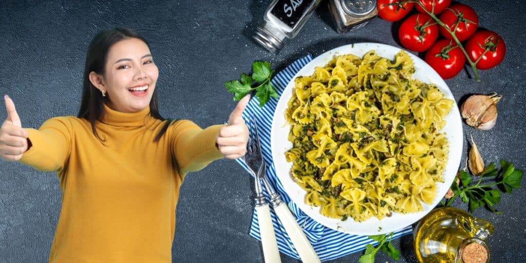 Invito nel mio mondo culinario: Farfalle agli spinaci - Un piatto colorato e nutriente per tutta la famiglia!